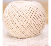 Ficelle de Cuisine pour coton 50m Résistante Chaleur Ficelle(A) | 100% coton naturel, résistant jusqu'à 175°C, idéal rôtis, volailles, maintien forme aliments
