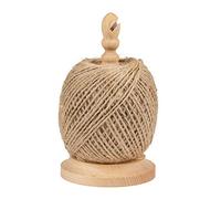 Ficelle de Jute 2mm sur Dévidoir Hêtre, coupe fil intégré