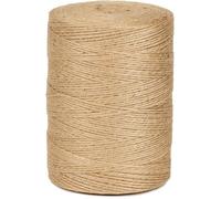Ficelle Jute Naturel 2mm Bobine 800 m La Cordeline CJN34, pour jardinage, bricolage, activités manuelles et DIY