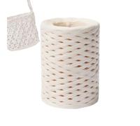 Ficelle pour Emballage,Ruban De Ficelle pour Emballage,Ruban de Raphia en Papier de 492 Pieds | Rubans en Papier Raphia pour l'artisanat, Fils de de mètres pour Le Crochet, Ruban de Ficelle de