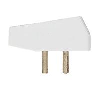 Fiche 2P Legrand 050005 - 3A, entraxe 12 mm, blanche