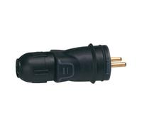 Fiche 2P+T - mâle - 16A - IP44 - noir LEGRAND