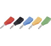 fiche à aigrette Ø de la broche: 4 mm TRU COMPONENTS TC-R8-B19 R 1587891 rouge