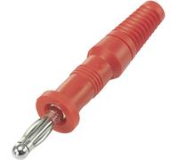 Fiche à lamelles Ø de la broche: 4 mm TRU COMPONENTS TC-R8-20A 1587975 rouge