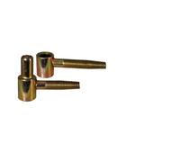 Fiche à visser mâle et femelle, diamètre de perçage 5.5mm H28xD11mm - 2 pièces.