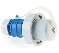Fiche BALS CEE Schuko 16A 250V 736 bleue étanche à l'eau sous pression