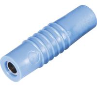 Fiche banane femelle Ø de la broche: 4 mm Schnepp KP 4000 L bl bleu