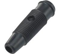 Fiche banane femelle Ø de la broche: 4 mm TRU COMPONENTS TC-R8-107 1587967 noir