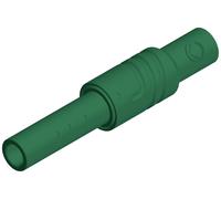 Fiche banane femelle de sécurité Ø de la broche: 4 mm Hirschmann Test & Measurement KUN S 934096104 vert 1 pc(s)