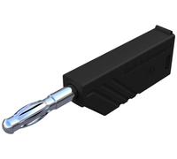 Fiche banane mâle Ø de la broche: 4 mm Hirschmann Test & Measurement LAS N WS 934100100 noir 1 pc(s)