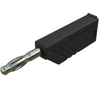 Fiche banane mâle Ø de la broche: 4 mm Hirschmann Test & Measurement LAS N WS Au 934100700 noir 1 pc(s)