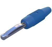 Fiche banane mâle Ø de la broche: 4 mm Hirschmann Test & Measurement VON 20 930046102 bleu