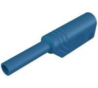 Fiche banane mâle de sécurité Ø de la broche: 2 mm Hirschmann Test & Measurement MST S WS 30 Au 975090702 bleu