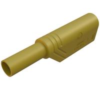 Fiche banane mâle de sécurité Ø de la broche: 4 mm Hirschmann Test & Measurement LAS S WS 934099103 jaune 1 pc(s)
