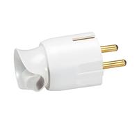 Fiche bipolaire 2P+T 16A rotative mobile blanche (Legrand 050172)