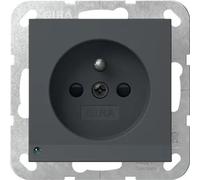 fiche Broche de terre LED anthracite - Prise anthracite 448928
