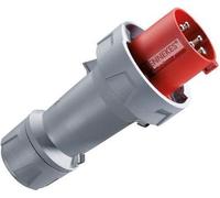 Fiche CEE à 5 broches 125 A, 400 V, rouge, avec bornes à vis PowerTOP-Plus.