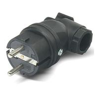 Fiche coudée SK 230 V/16 A IP44 en caoutchouc solide. PCE