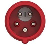 Fiche de protection moteur CEE 16 A 5 pôles PCE PC Electric 547150633 400 V rouge, gris G