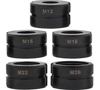 Fiche de serrage - Pour le sertissage de tubes en cuivre - M12/15/18/22/28 mm - Noir