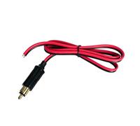 Fiche DIN 12V Extrémités de fil ouvertes Câble 14 AWG, 2m | Faisceau de câbles pour les tâches d ' alimentation des accessoires de remplacement de