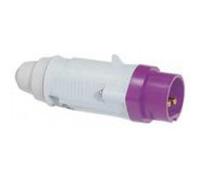 Fiche Droite Mâle 16 Ampères 2P Ip44 Mauve - Legrand 055221 G