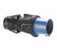 Fiche Droite Male 16 Ampères 3P+T Ip44 Bleu - Legrand Hypra 052053 Bleu G