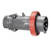 Fiche Droite Male 16 Ampères 3P+T Ip55 Rouge - Legrand Hypra 051160 G