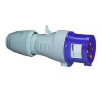 Fiche Droite Mâle 32 Ampères 2P+T Ip44 Bleu - Legrand 555234 Bleu G