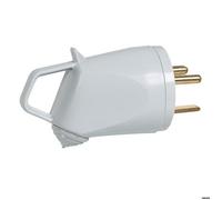 Legrand Fiche mâle 055632 - 2P+T 20 A 380 V - plastique coudée gris IP20