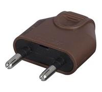 Fiche électrique mâle 2 pôles, 6 A, DEBFLEX G