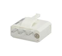 Fiche électrique mâle 2 pôles + terre, 4 A,