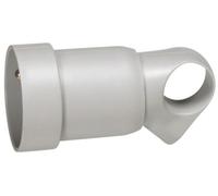 Legrand Prise femelle en ligne 25042165 2P+T 16A anneau de préhension Gris