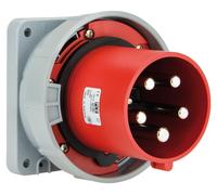 Fiche industrielle droite 125A 5 broches 400V IP66/67 645-6