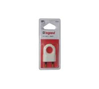 FICHE MALE 2P 6A BLANC SC LEGRAND - 093962