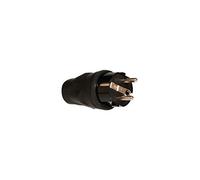 Fiche mâle Caoutchouc 2P+T 16A 250V NF + Schuko -IP44