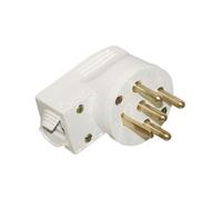 Fiche mâle électrique 20 Ampères 3 pôles + terre + neutre Legrand
