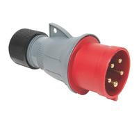 Fiche mobile droite 4P+E 32A 415V Rouge IP44 ABB