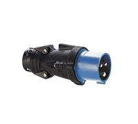 Fiche mobile droite Hypra 32A - 2P+T - 200V~ à 250V~ - plastique - IP44