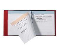 Quo Vadis – Recharge fiches de notes Time Life Medium – Spiralé 16x16 cm Papier Clairefontaine blanc