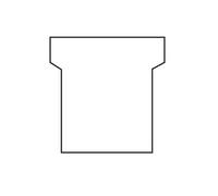 ACCO NOBO Fiche T indice 1 28 mm 170 g/m2 Blanc – Lot de 100
