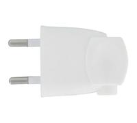 Fiche plastique 2P-6 A - Mâle Blanc