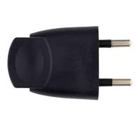 Fiche plastique 2P-6 A - Mâle Noir