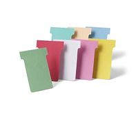 ACCO NOBO Fiches T2 pour planning rouge - lot de 100