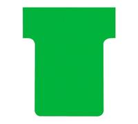 Fiches T standard 45 mm vert le lot de 100