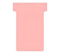 Fiches T standard 60 mm rose le lot de 100