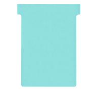Fiches T standard 92 mm bleu le lot de 100