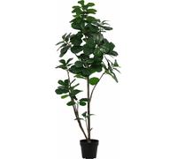 Ficus lyrata artificiel 150cm - Grande plante décorative - Plante d'intérieur