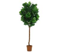 Ficus lyrata artificiel de 180cm, plante décorative pour le salon, le bureau ou
