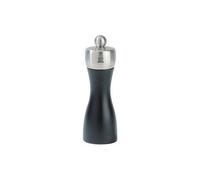 Fidji Moulin À Poivre Manuel En Bois Et Inox Couleur Noir 15 Cm
